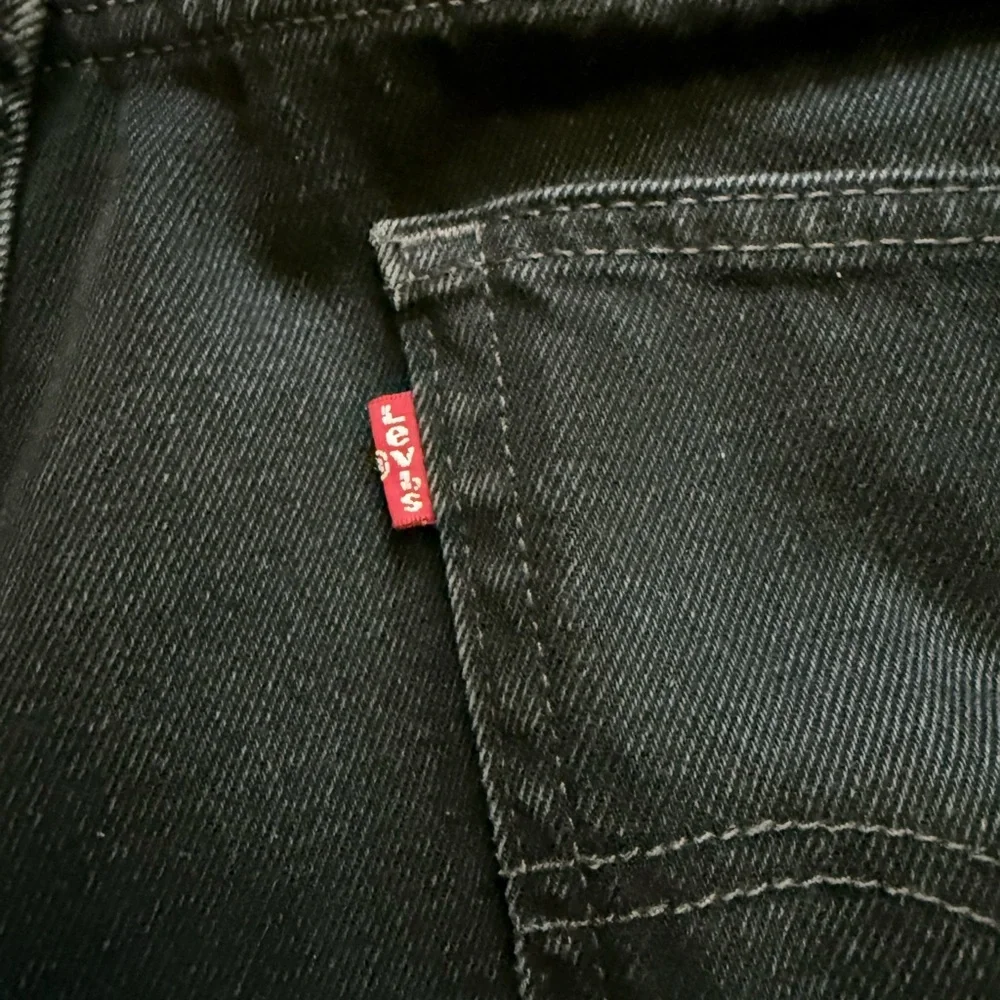 Levi's Men's Straight Black Jeans